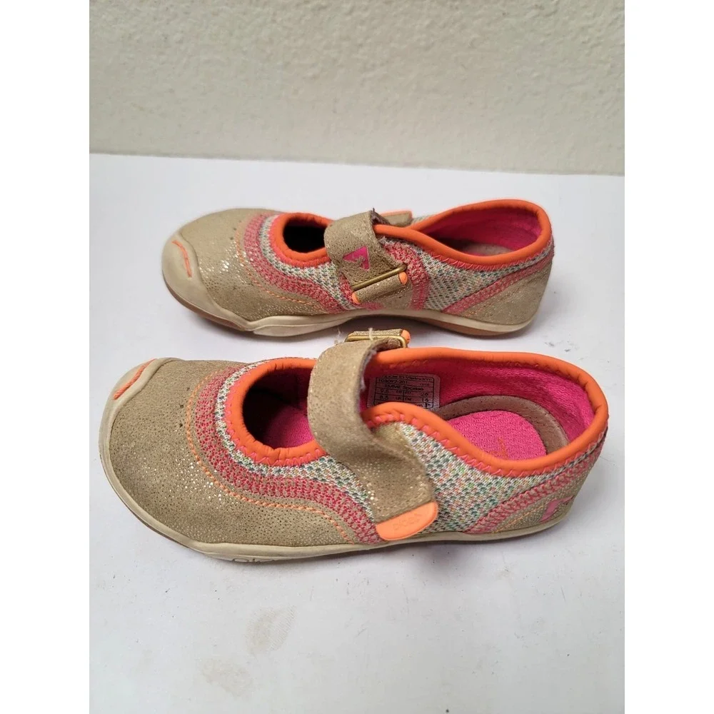 Plae Emme Girls Glitter Mary Jane Shoes Size 9.5